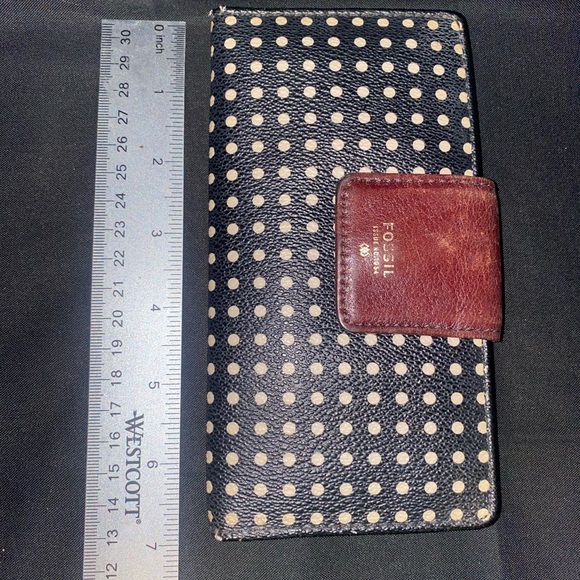Fossil Polka Dot Wallet - Picture 2 of 9
